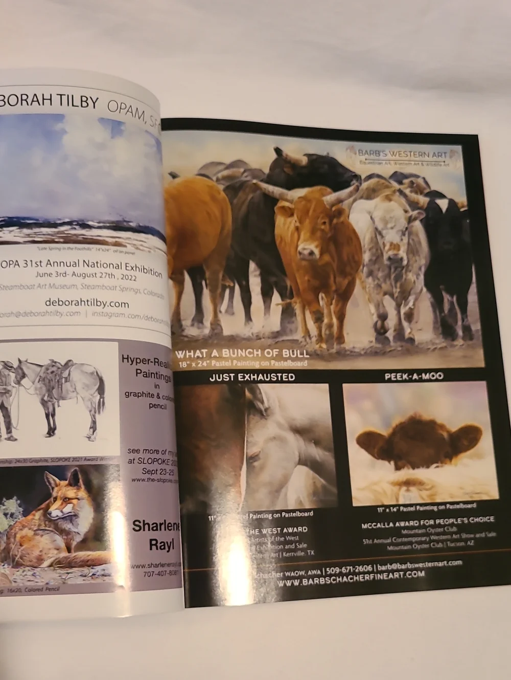 Art Of The West 3 Issues, Beautiful Art And Stories Magazine Mar May July 2022